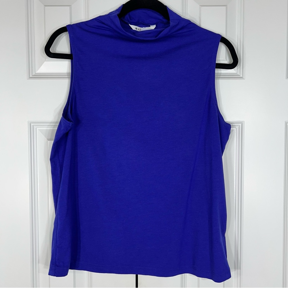 Athleta Royal Blue Sleeveless Top